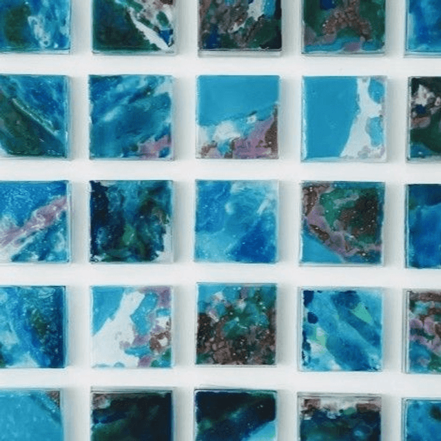 Broken Planet - Glas Schildering