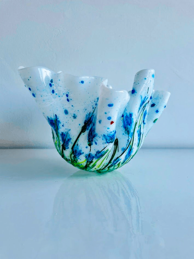 Lamp-schaal Korenbloemen 
